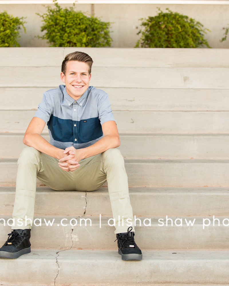 Handsome Senior | St George Utah Senior Photographer