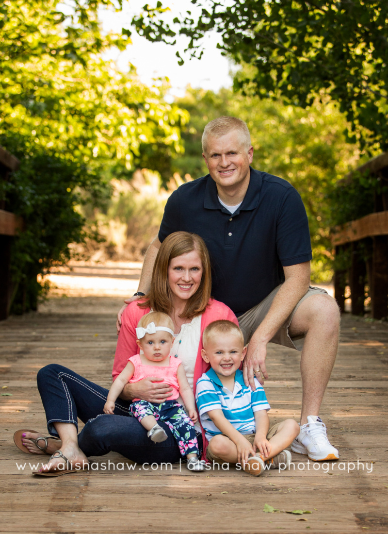 Fun Family of Four | St George Utah Family Photographer