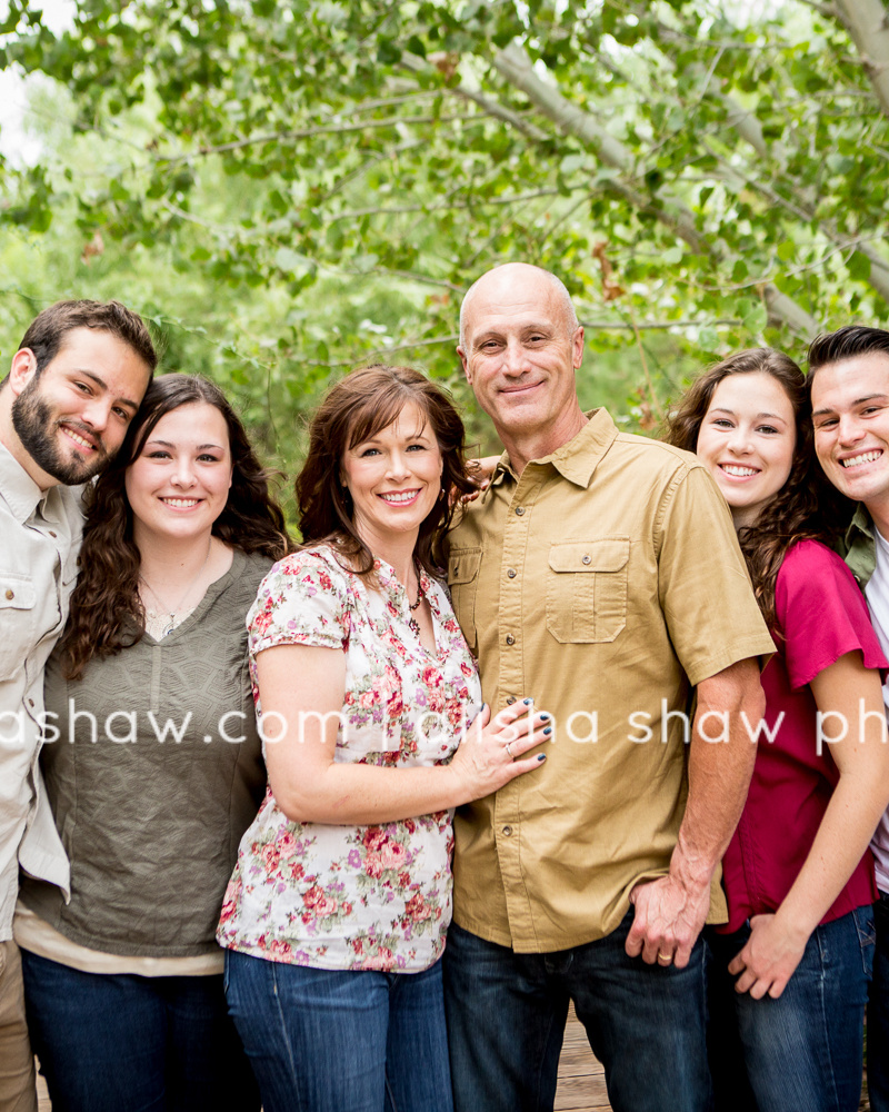 Sweet Family in Fall Colors | St George Utah Family Photographer