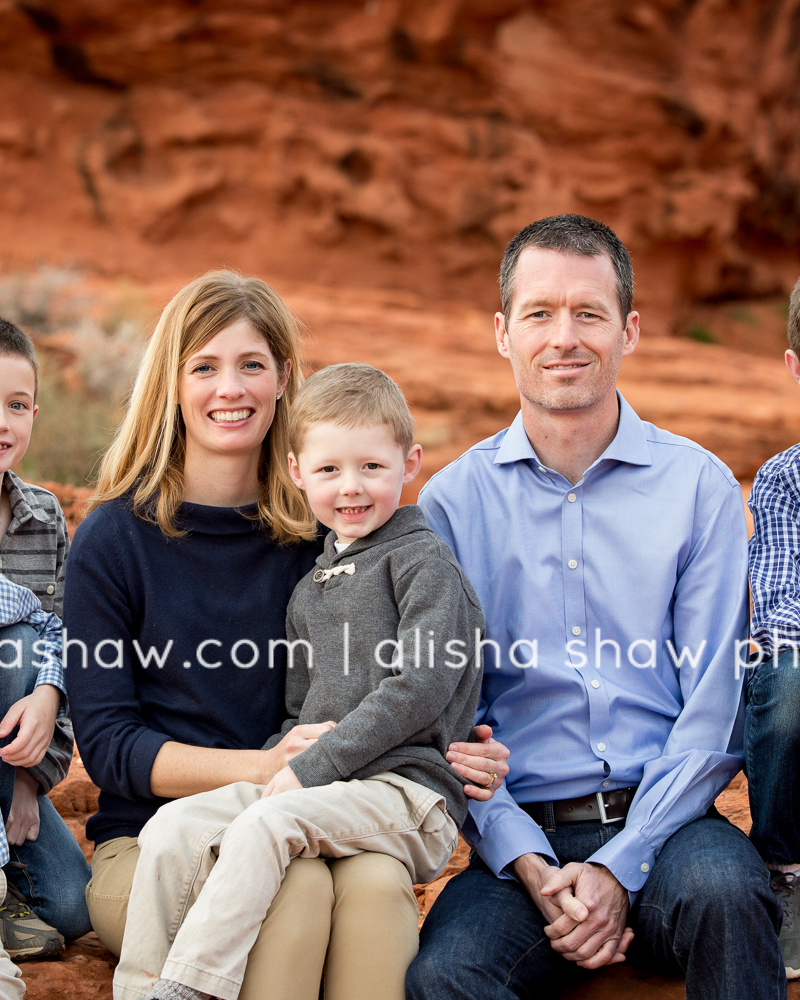 Classic St George Red Rock | St George Utah Family Photographer