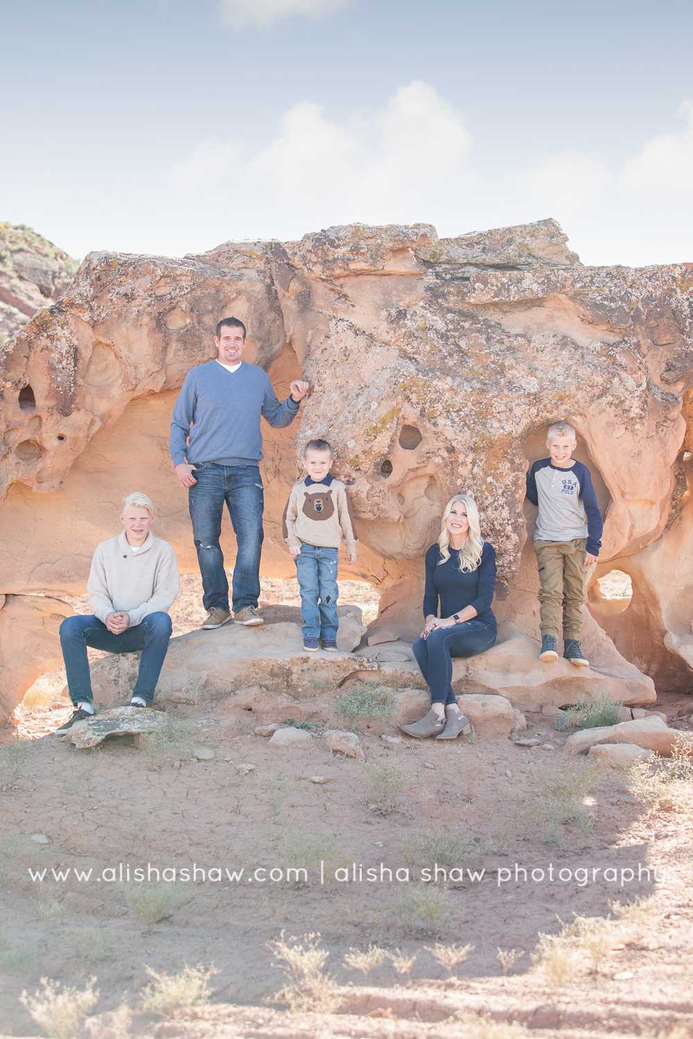 Desert Family | St George Utah Family Photographer