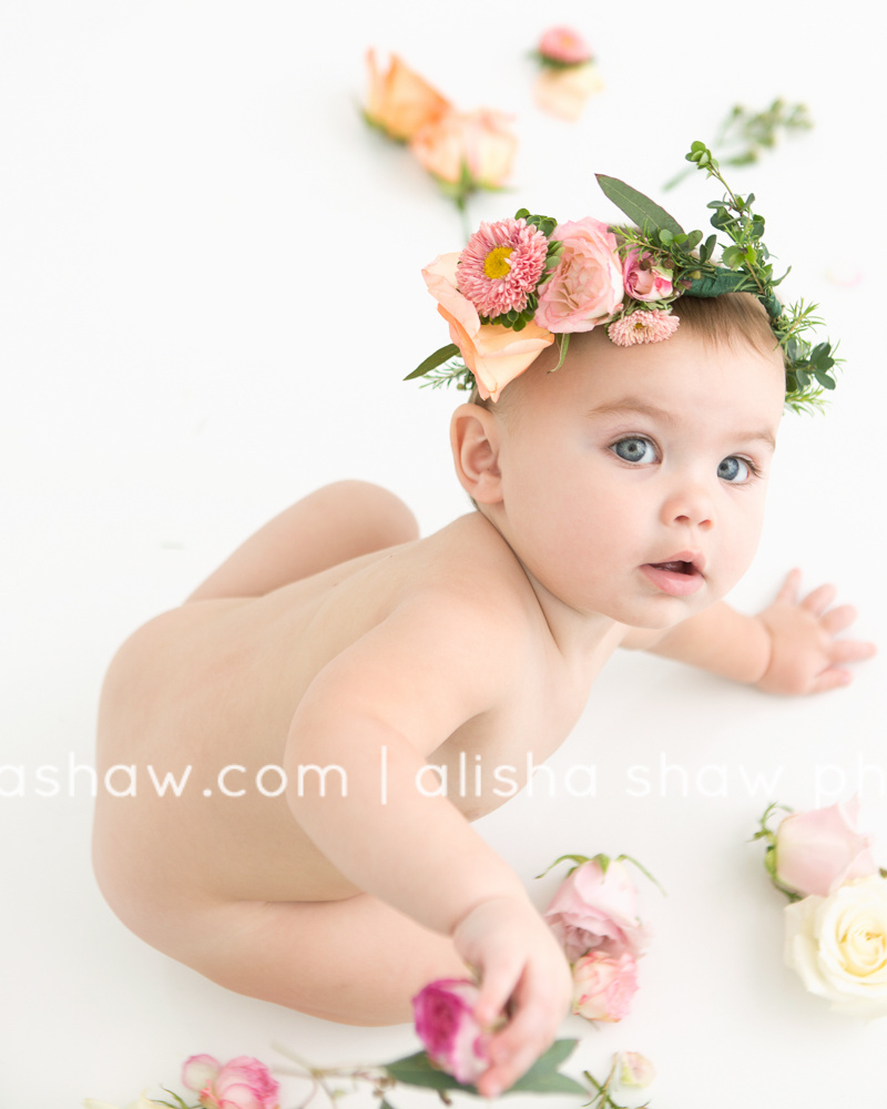 Flower Smash | St George Utah Child Photographer