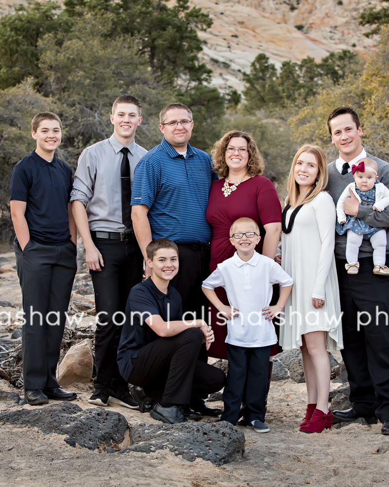 Grandparents | St George Utah Extended Family Photographer