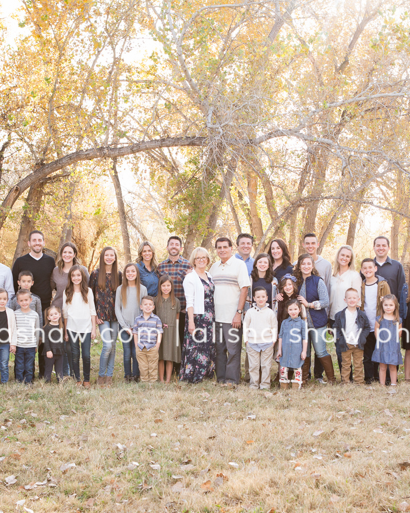 Thanksgiving Family | St George Utah Extended Family Photographer