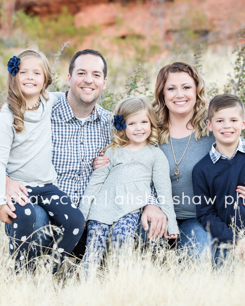 Red Rock Blues | St George Utah Family Photographer