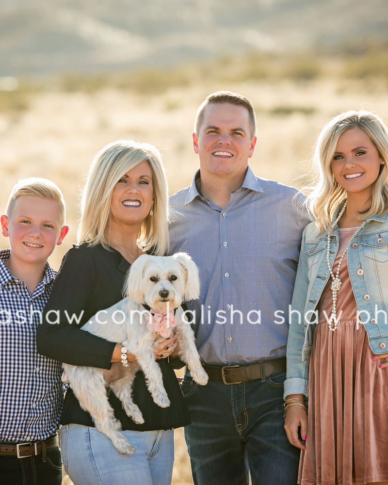 Backlit Family | St George Utah Family Photographer