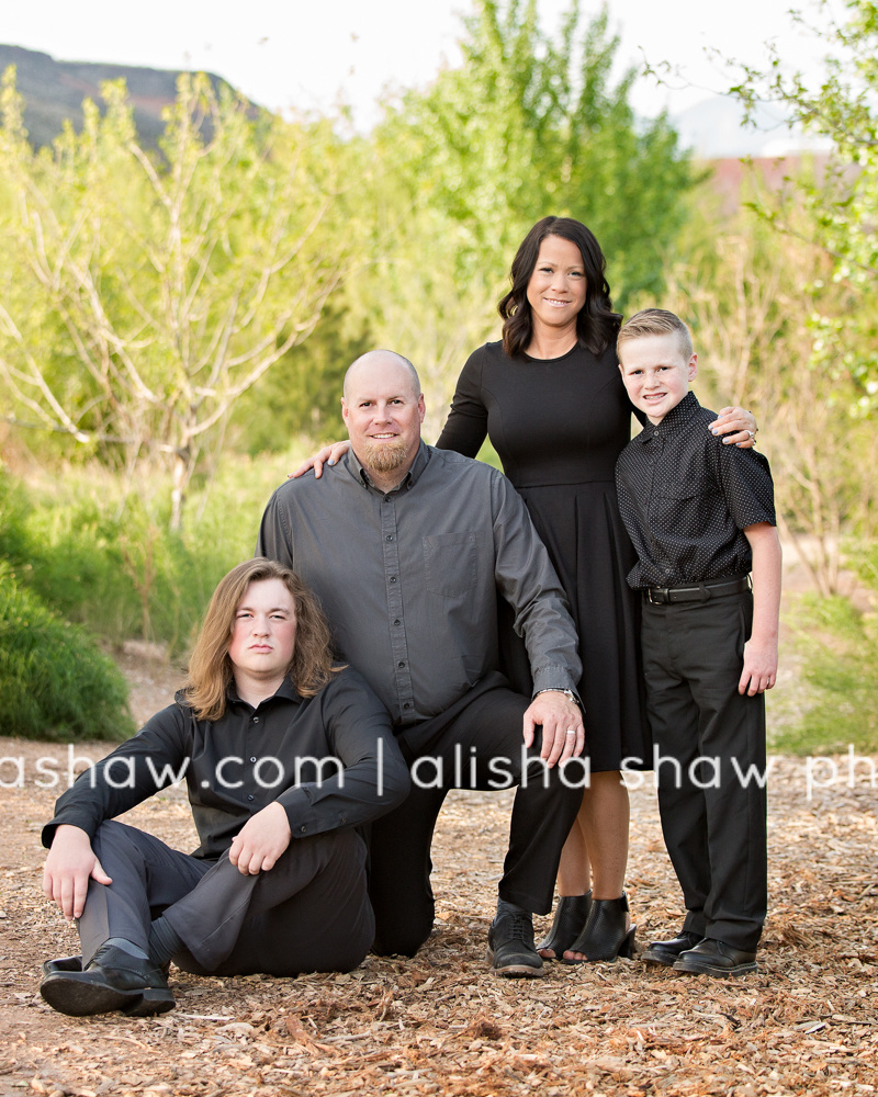 Classic Black | St George Utah Family Photographer