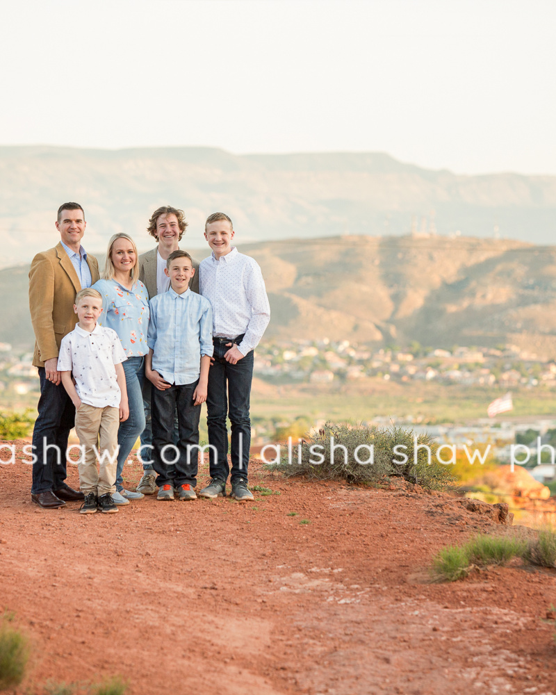 St George Valley | St George Utah Family Photographer