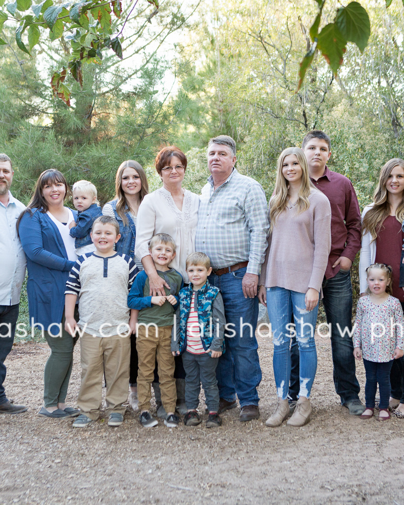 Fall Family Session |St George Extended Family Photographer