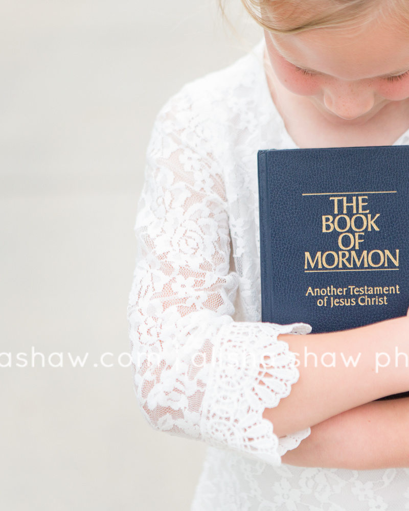 Baptism Tess | St George Utah Child Photographer