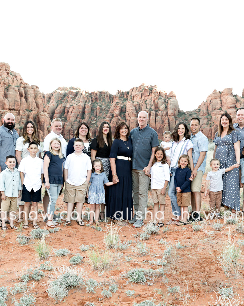 | Red Sunset | St George Utah Family Photographer