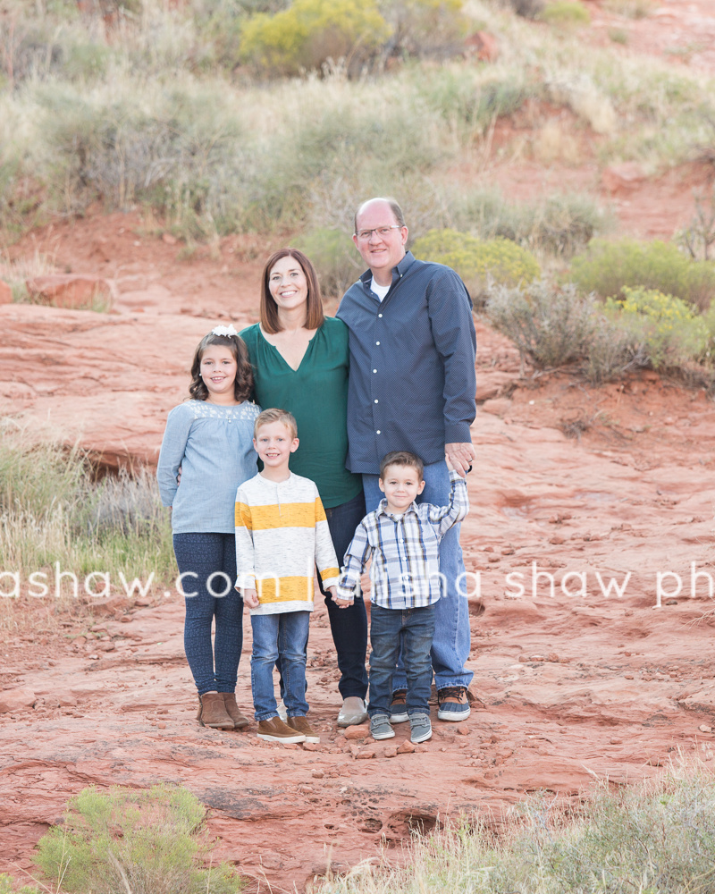 Desert Family | St George Utah Family Photographer