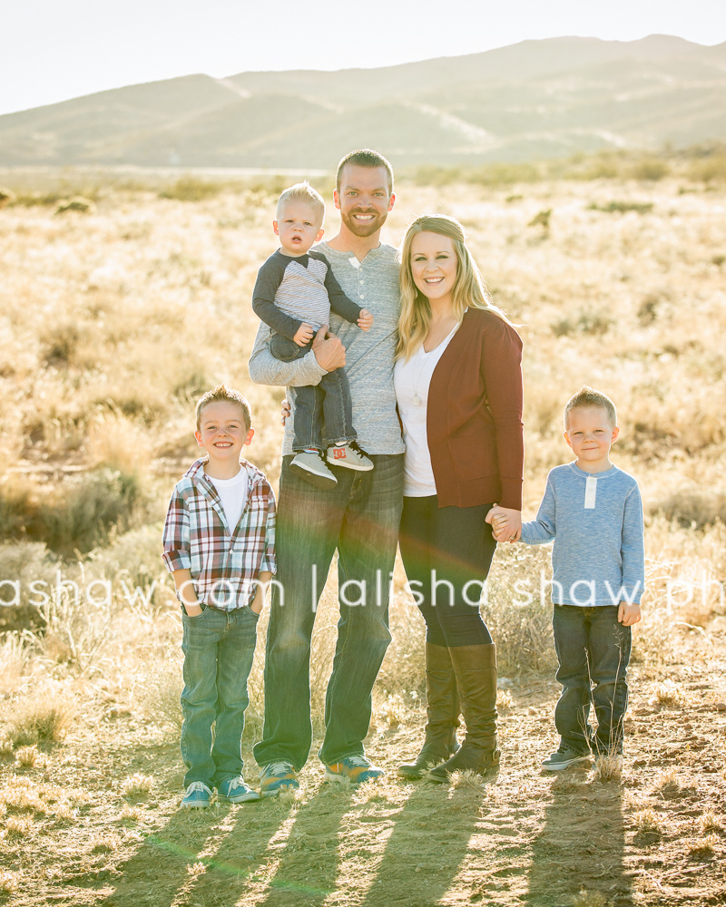 Yellow Desert | St George Utah Family Photographer