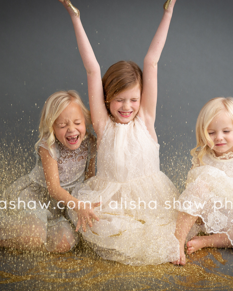Glitter Girls | St George Utah Children Photographer