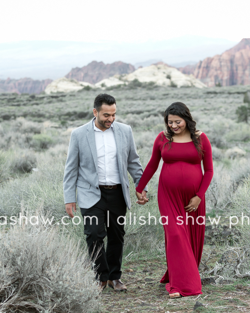 Happy Together | St George Utah Maternity Photographer