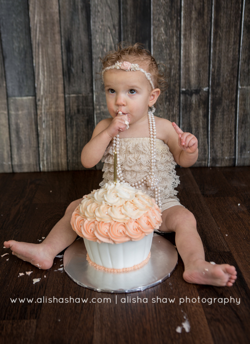 Roslyn Loves Cake | St George Utah Children Photographer