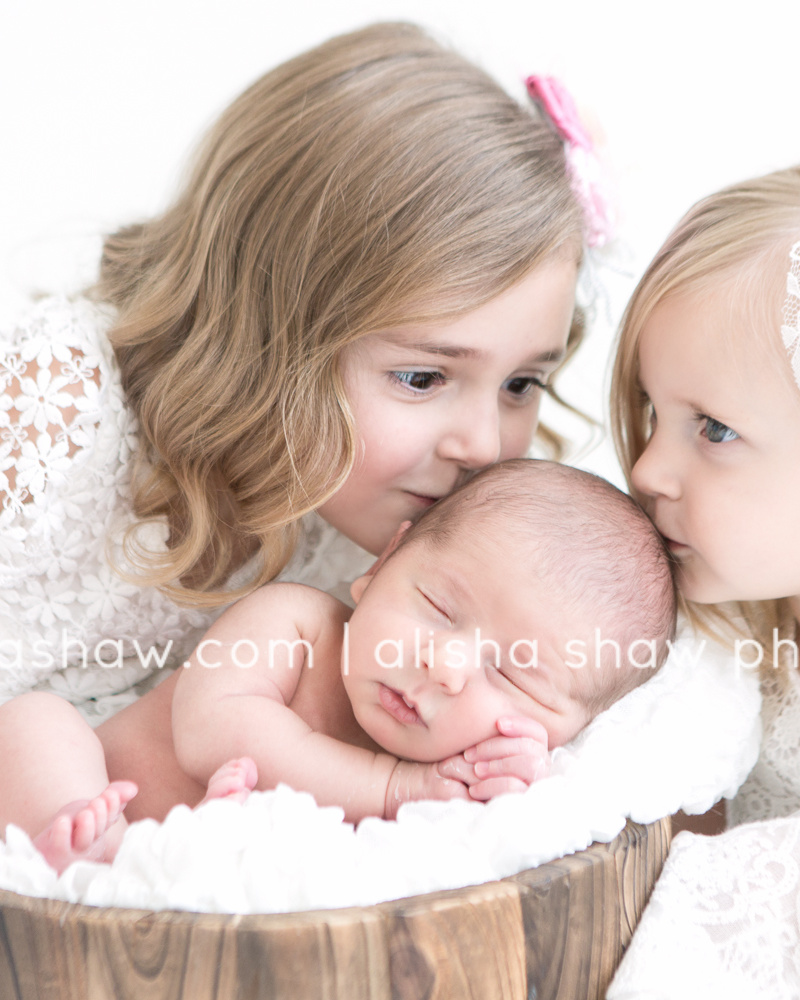 Big Sisters | St George Utah Newborn Photographer