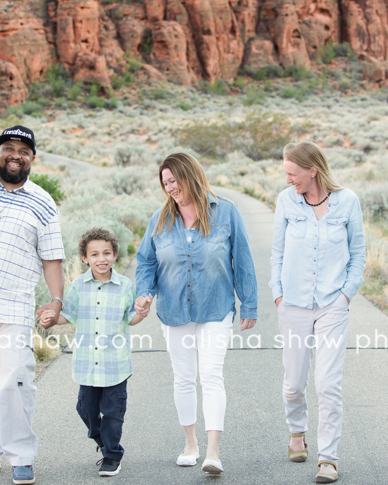 Snow Canyon Shoot | St George Utah Family Photographer