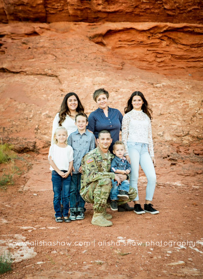 We Are Proud Of You Dad | St George Utah Family Photographer