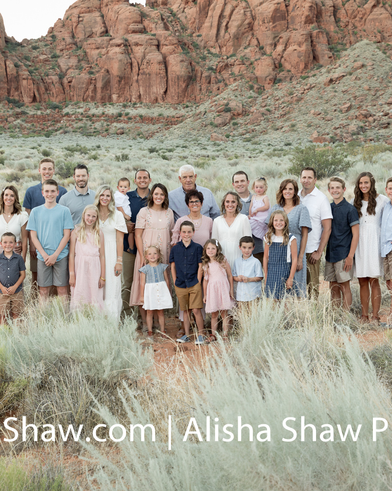 Together In The Desert | St George Utah Family Photographer