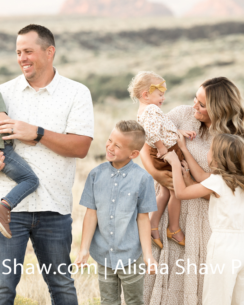 Desert Family Shoot | St George Utah Family Photographer
