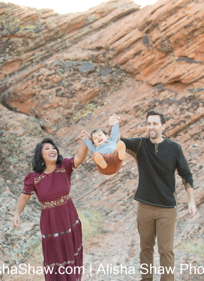 Red Rock Family | St George Utah Family Photographer