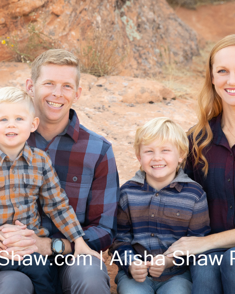 Squirmy Adorable Boys | St George Utah Family Photographer