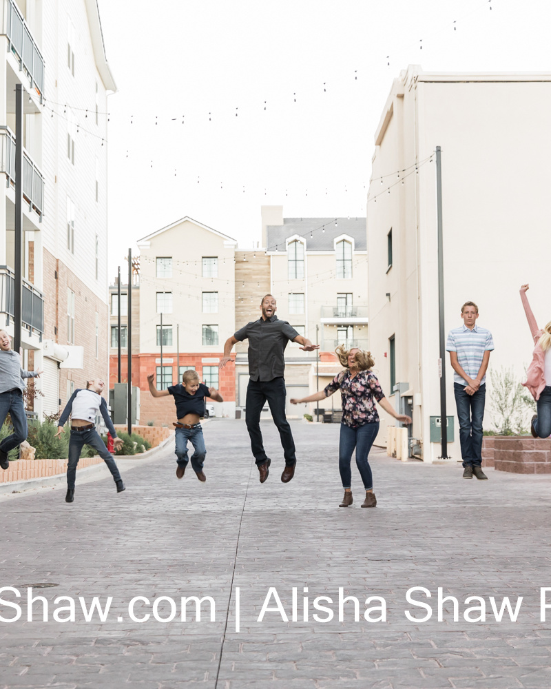 Downtown Family | St George Utah Family Photographer