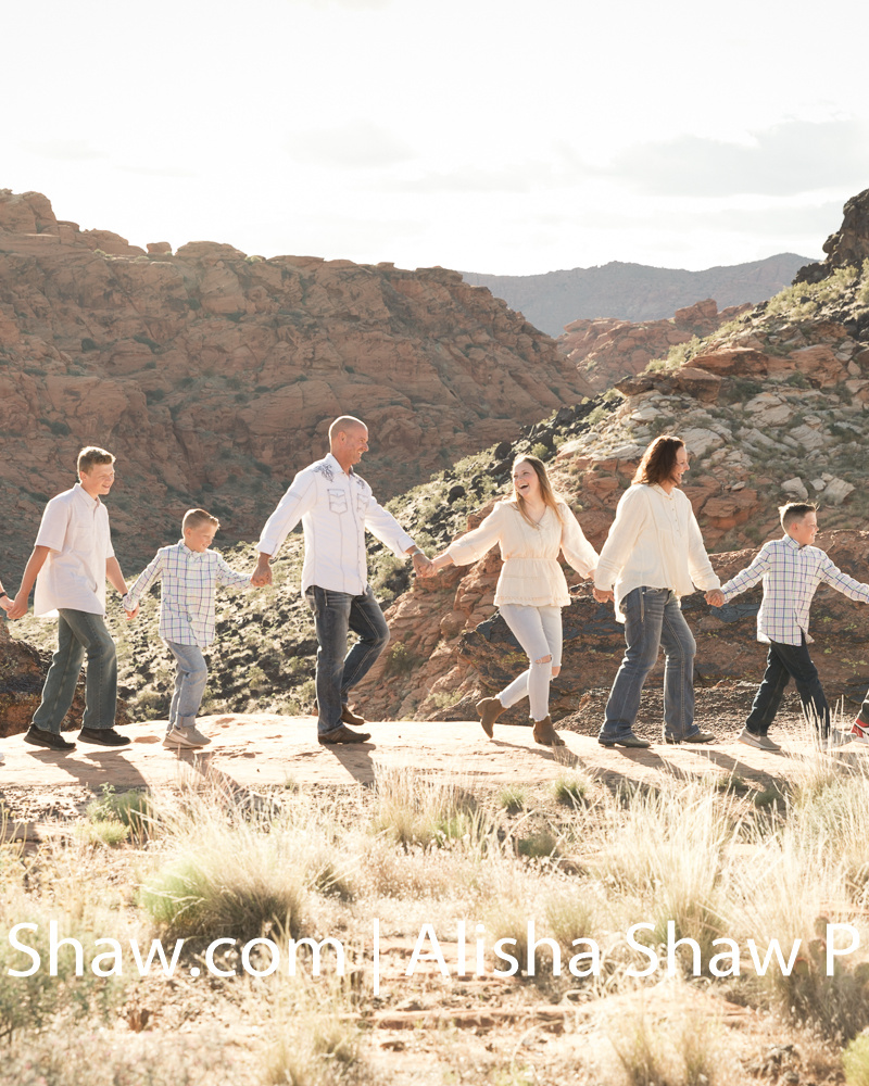 Desert Light | St George Utah Family Photographer