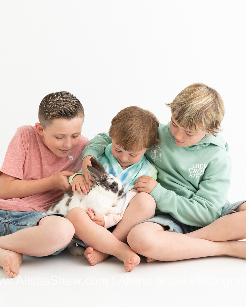 Easter Bunny Trio | St George Utah Children’s Photographer