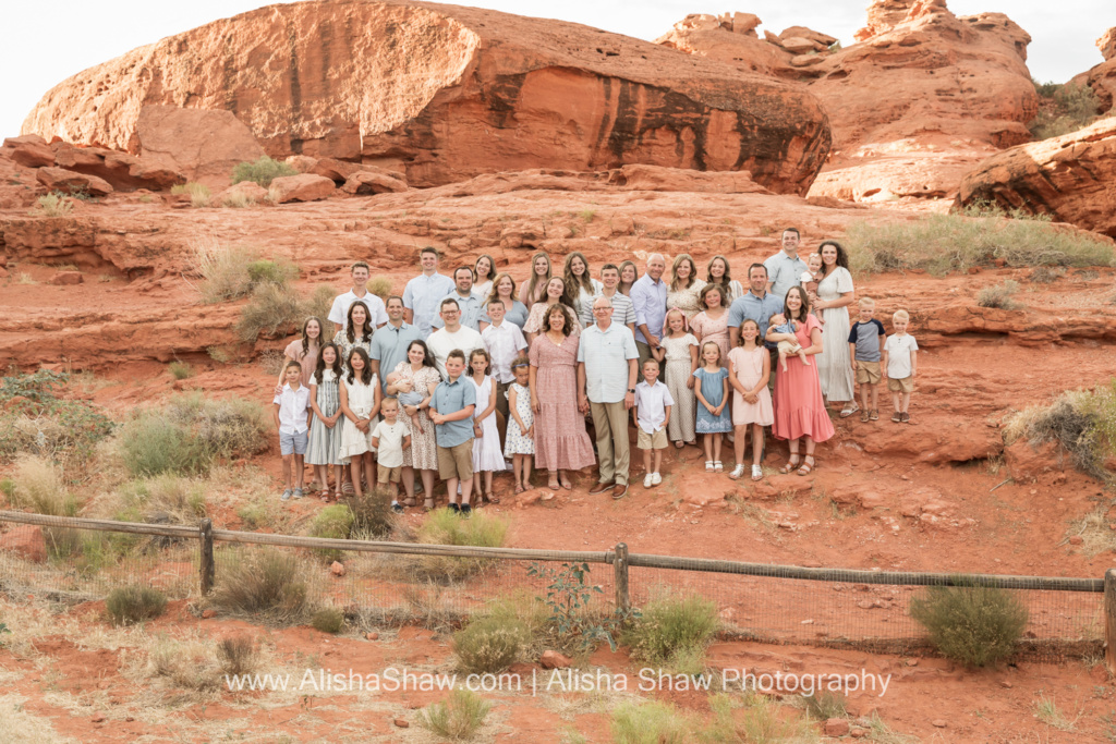 St George Utah Extended Family Photographer