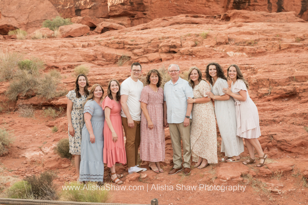 St George Utah Extended Family Photographer