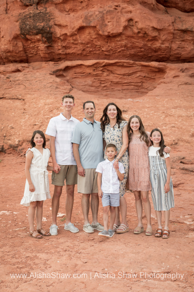 St George Utah Extended Family Photographer