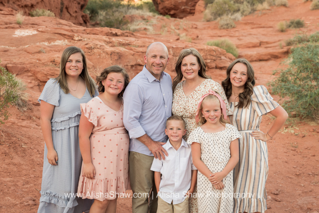 St George Utah Extended Family Photographer