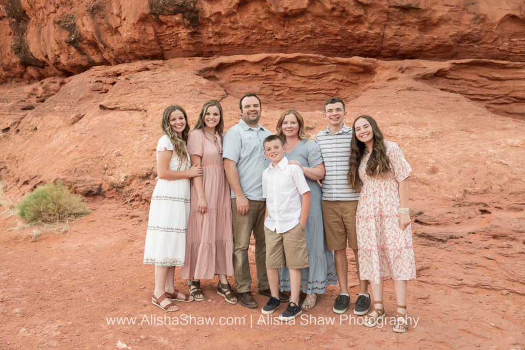 St George Utah Extended Family Photographer