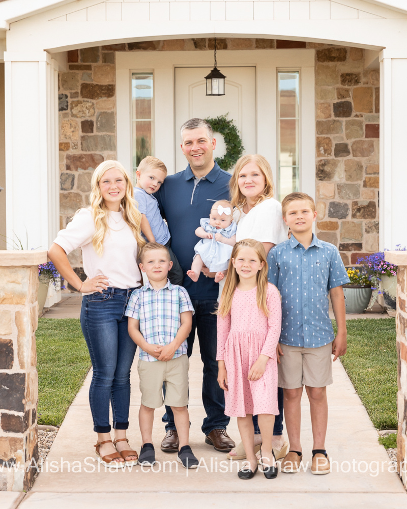 Front Door Family | St George Utah Family Photographer
