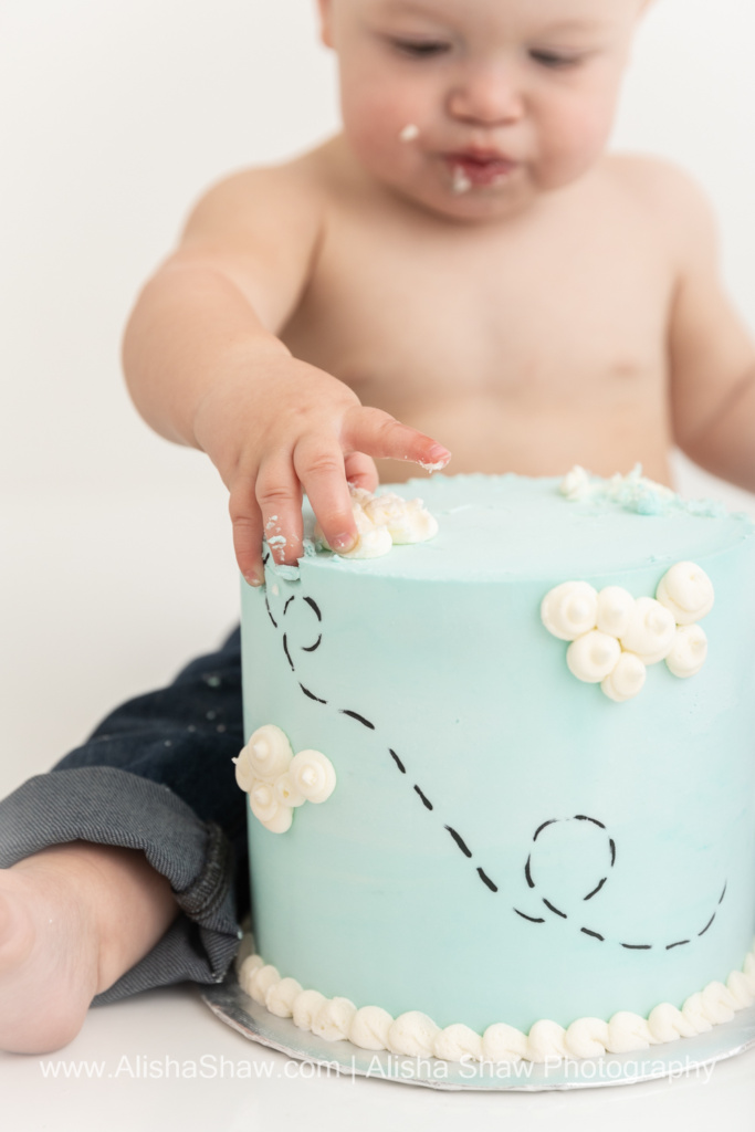 St George Utah Birthday Cake Smash Photographer