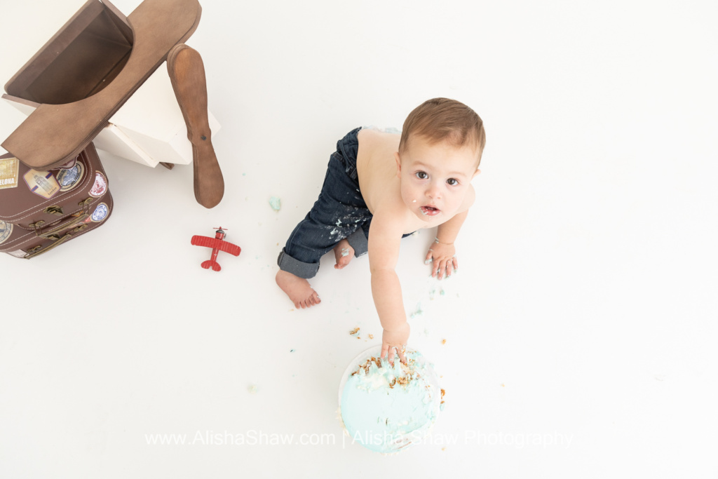 St George Utah Birthday Cake Smash Photographer