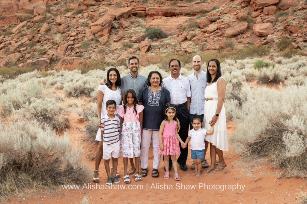 St George Utah Extended Family Photographer