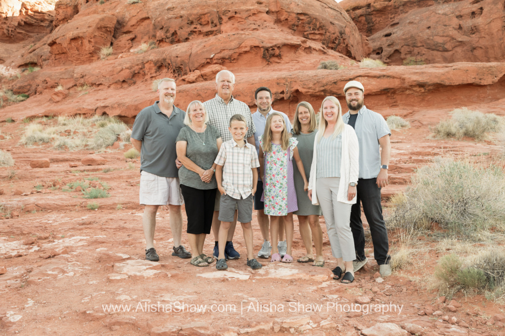 St George Utah Extended Family Photographer