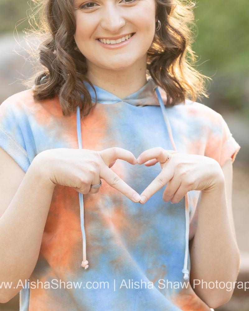 Tie Dye Teen | St George Utah Senior Portrait Photographer