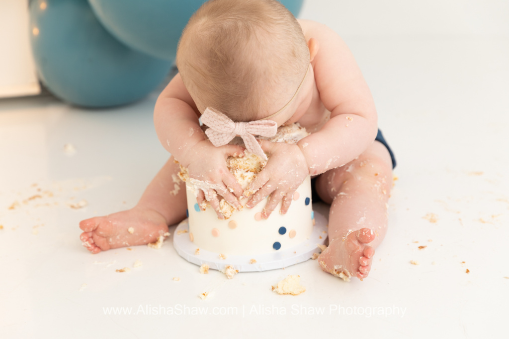 St George Cake Smash Birthday Photographer