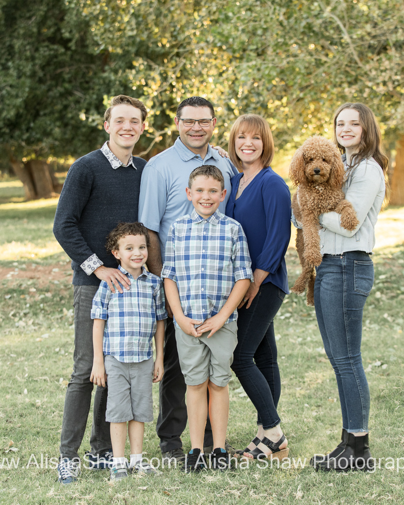 Family in Blue | St George Utah Family Photographer