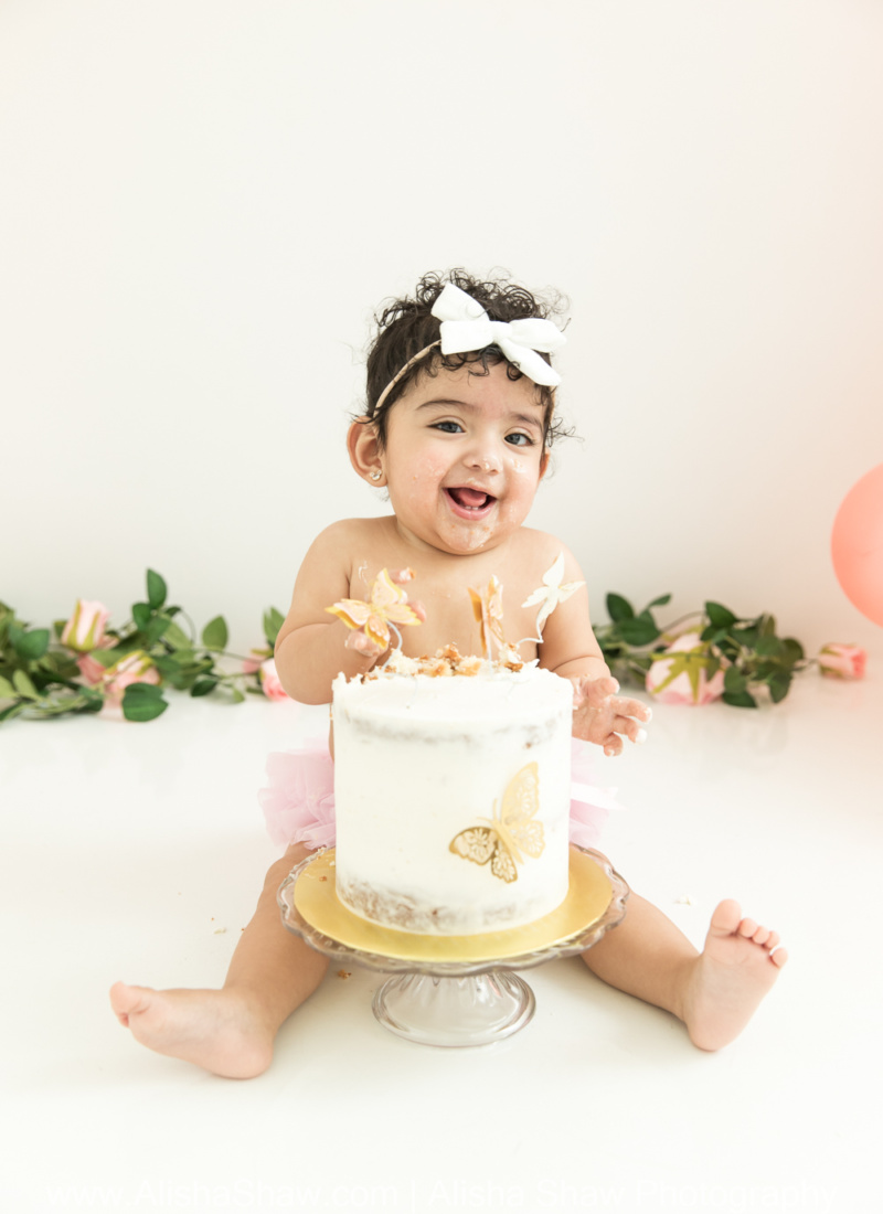 St George Utah Birthday Cake Smash Photographer