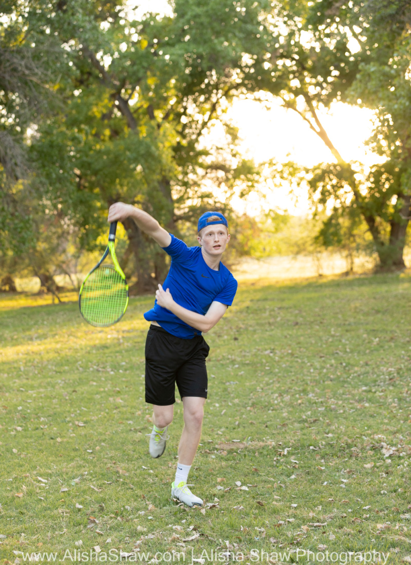 Mustang Tennis Champ | St George Utah Senior Portrait Photographer