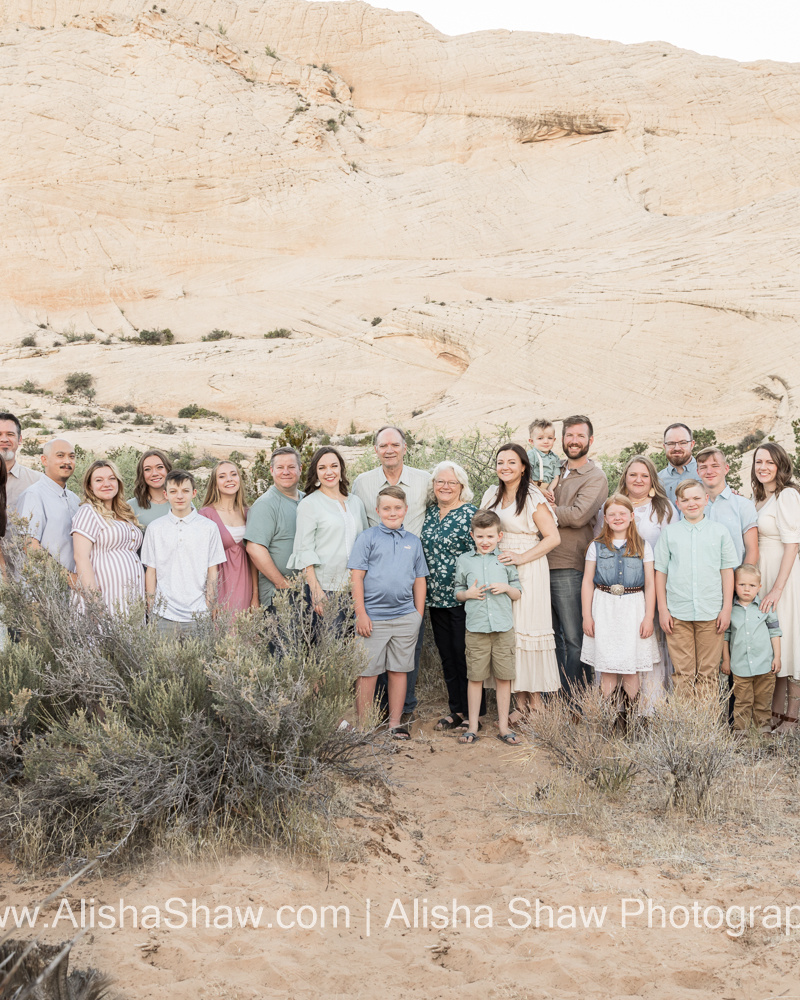 St George Utah Extended Family Photographer