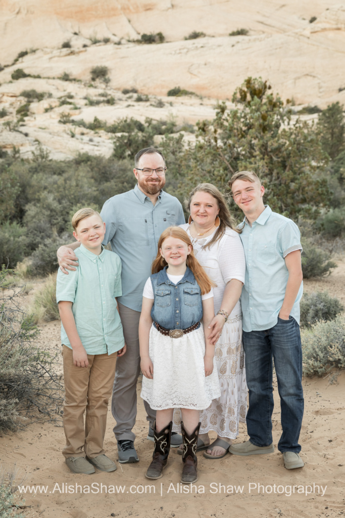 St George Utah Extended Family Photographer