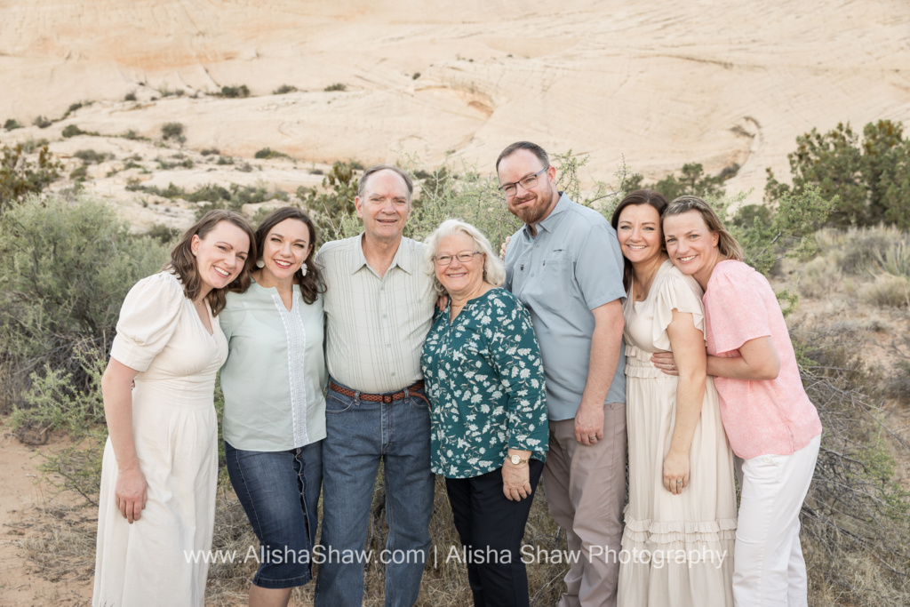 St George Utah Extended Family Photographer