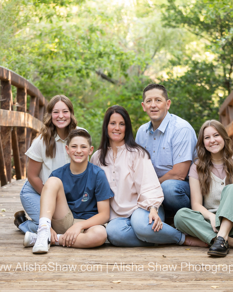 Family Bridges the Gap | St George Utah Family Photographer