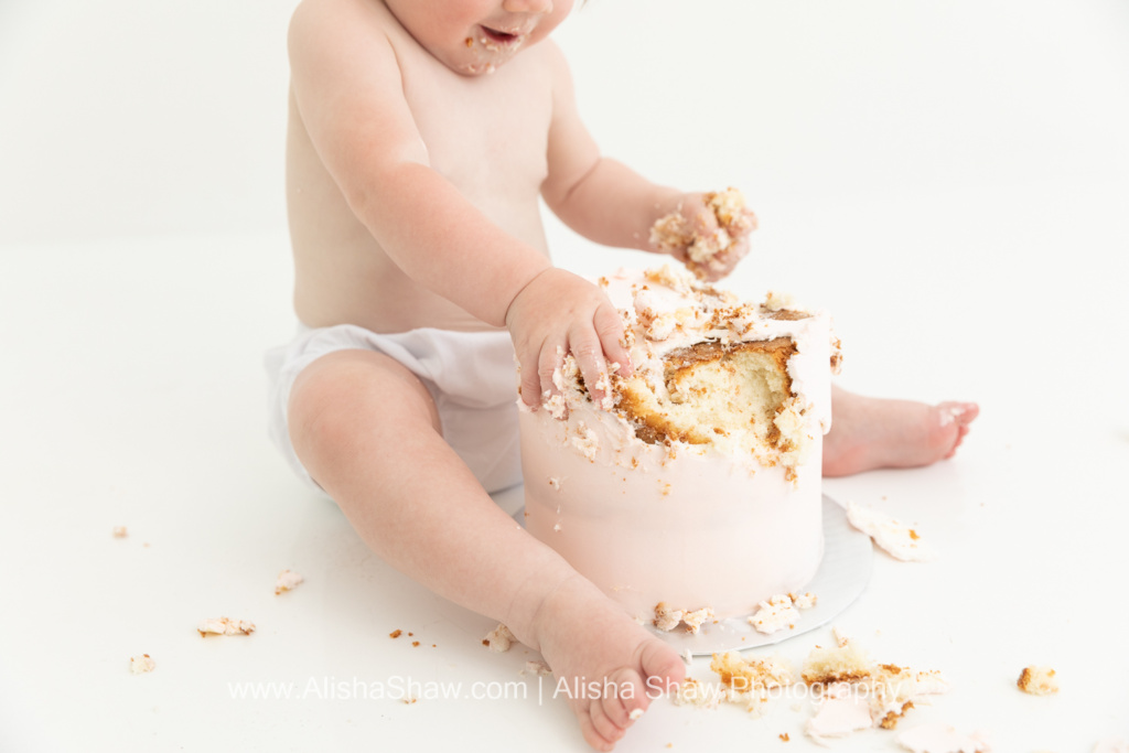 St George Utah Birthday Cake Smash Photographer